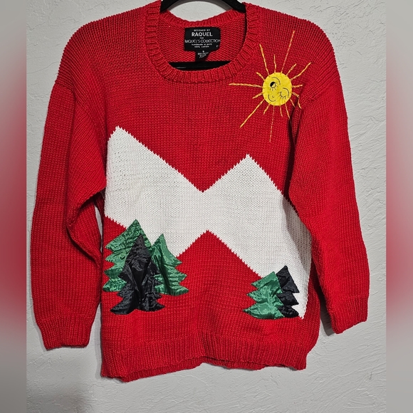 Raquels collection handmade sweater size small - Picture 1 of 7